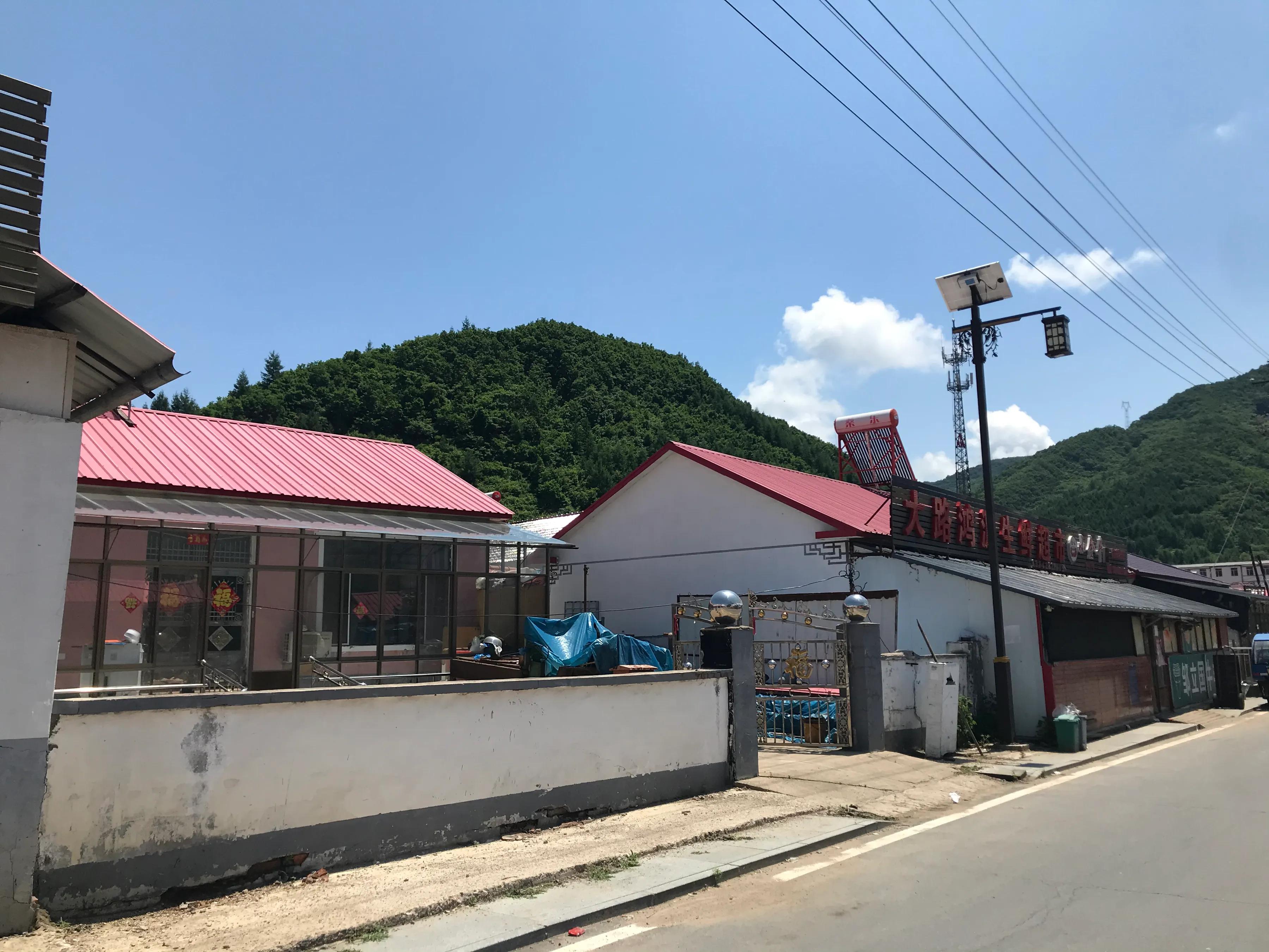 绿水青山乡村高清照片,绿水青山山村美景