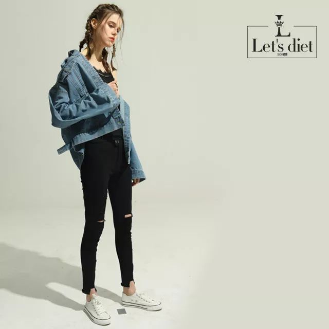 小白裤显瘦魔术裤,显瘦有弹性的魔术裤