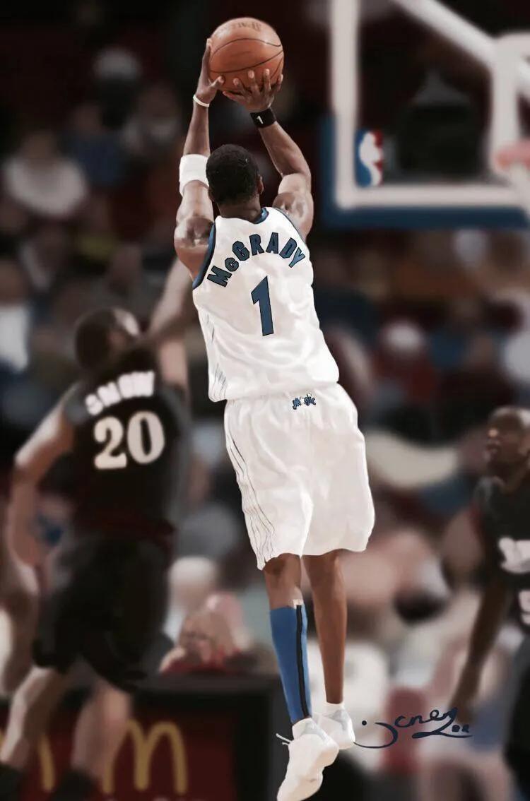 麦迪5代球上脚,麦迪四代复刻过程