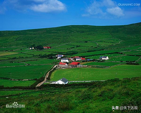 欧洲史|爱尔兰:议会共和制国家,与英国隔海相望,是“翡翠岛国”