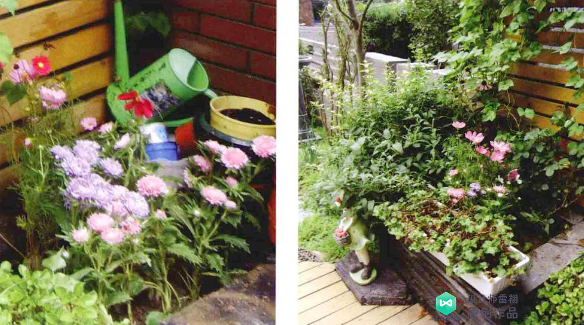 野趣庭院设计,120田园小清新装修风格