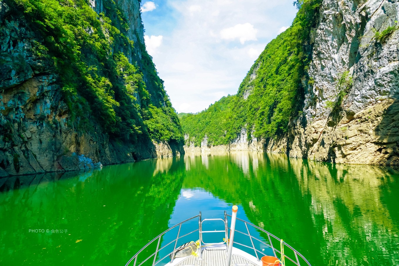 贵州乌江源百里画廊风景观景台,贵阳百里画廊