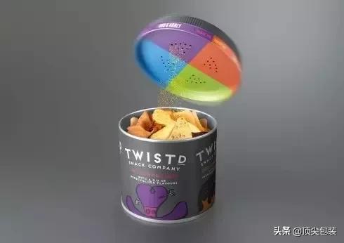 有创意的薯片包装,薯片包装风格