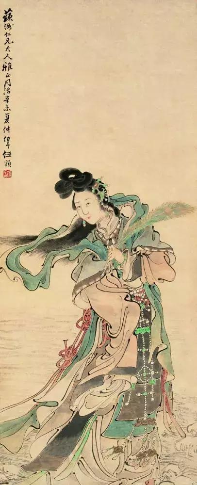 任伯年人物写意画 (任伯年人物白描图)