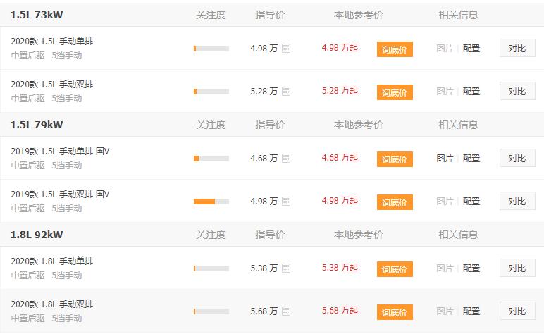 五菱荣光新卡跑车,五菱荣光新卡小巧车身更灵活