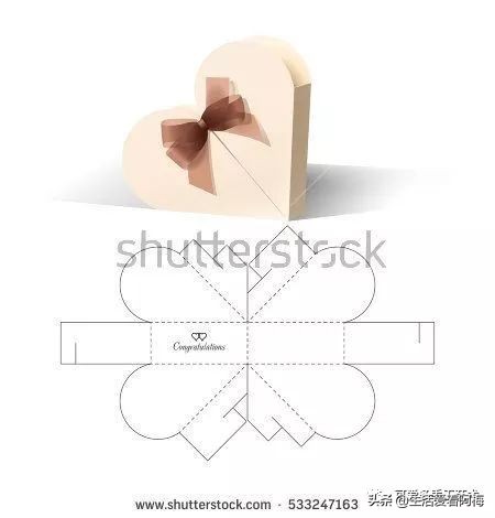 纸手工折盒教程,卡纸折漂亮的包装盒