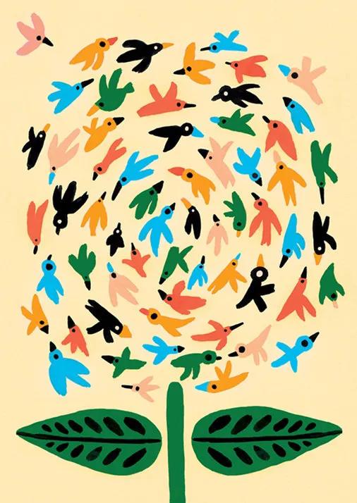 巴西插画家janaglatt的插画,janaglatt的插画作品