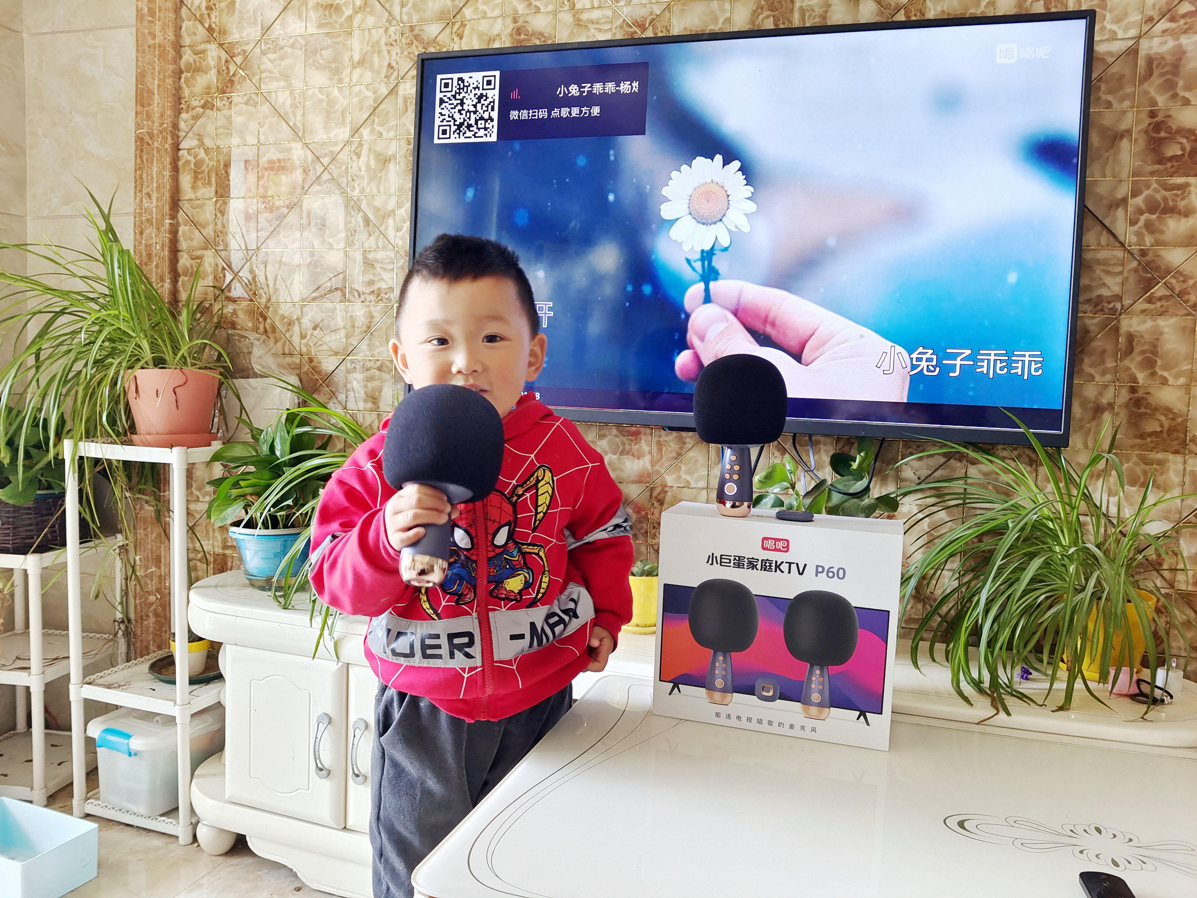 k歌麦克风大屏版,唱吧家庭ktv麦克风p60