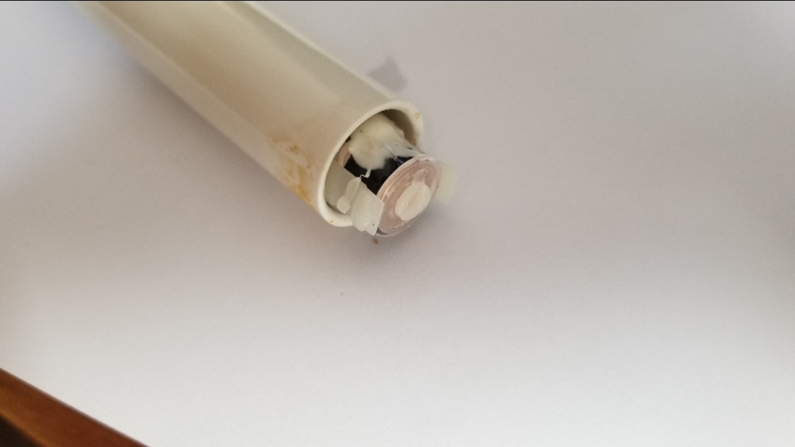 usmile电动牙刷拆解换电池,电动牙刷怎么拆开装电池