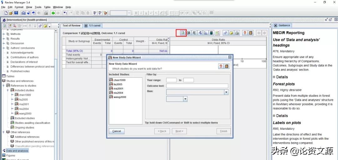 如何看meta分析森林图,meta分析是用哪些值做的森林图