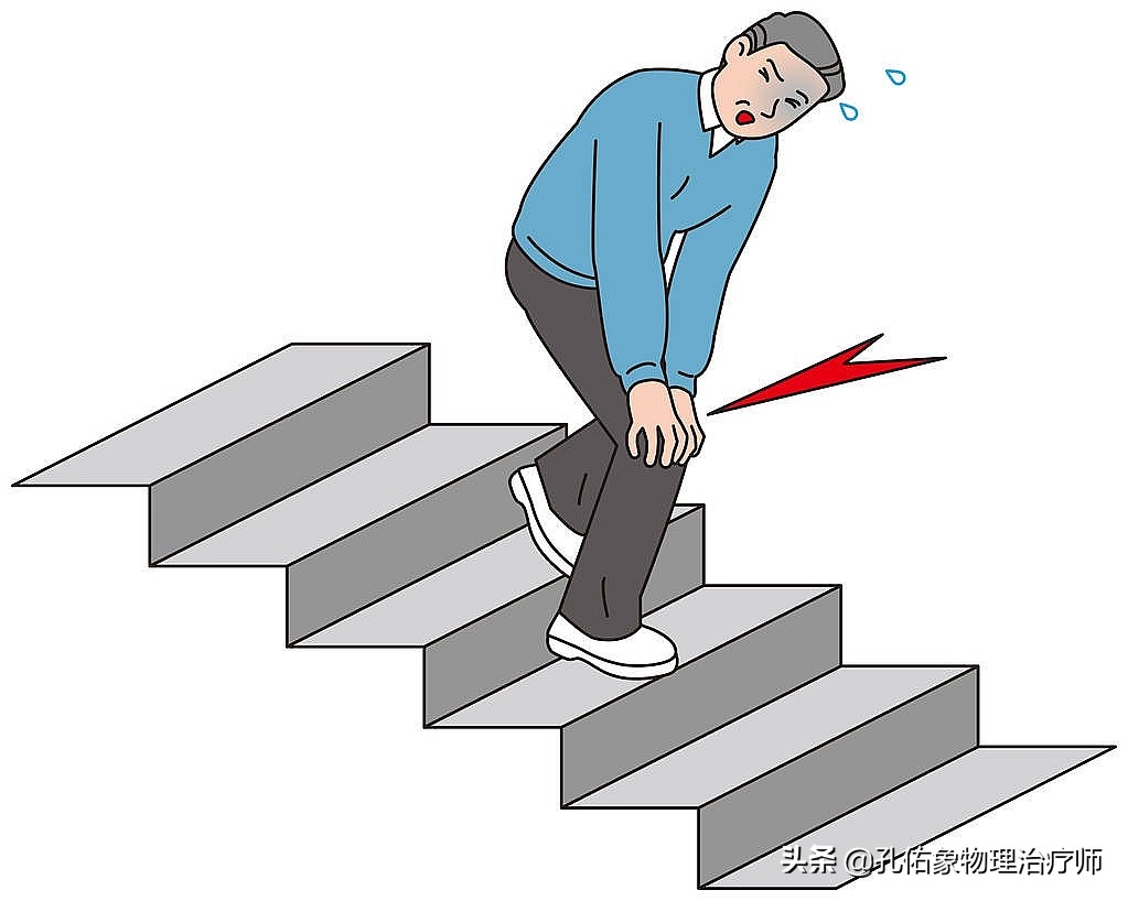 膝盖上下楼梯疼痛蹲下起不来,膝关节上下楼梯下蹲疼痛