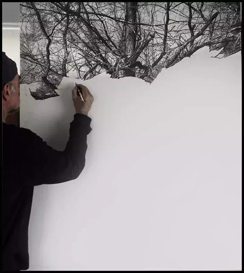 素描画画教程7-12岁素描风景画,设计素描和超写实素描