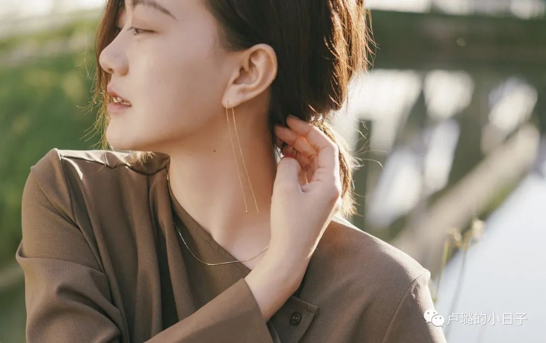 高级气质的流苏耳线,轻奢高级感耳线