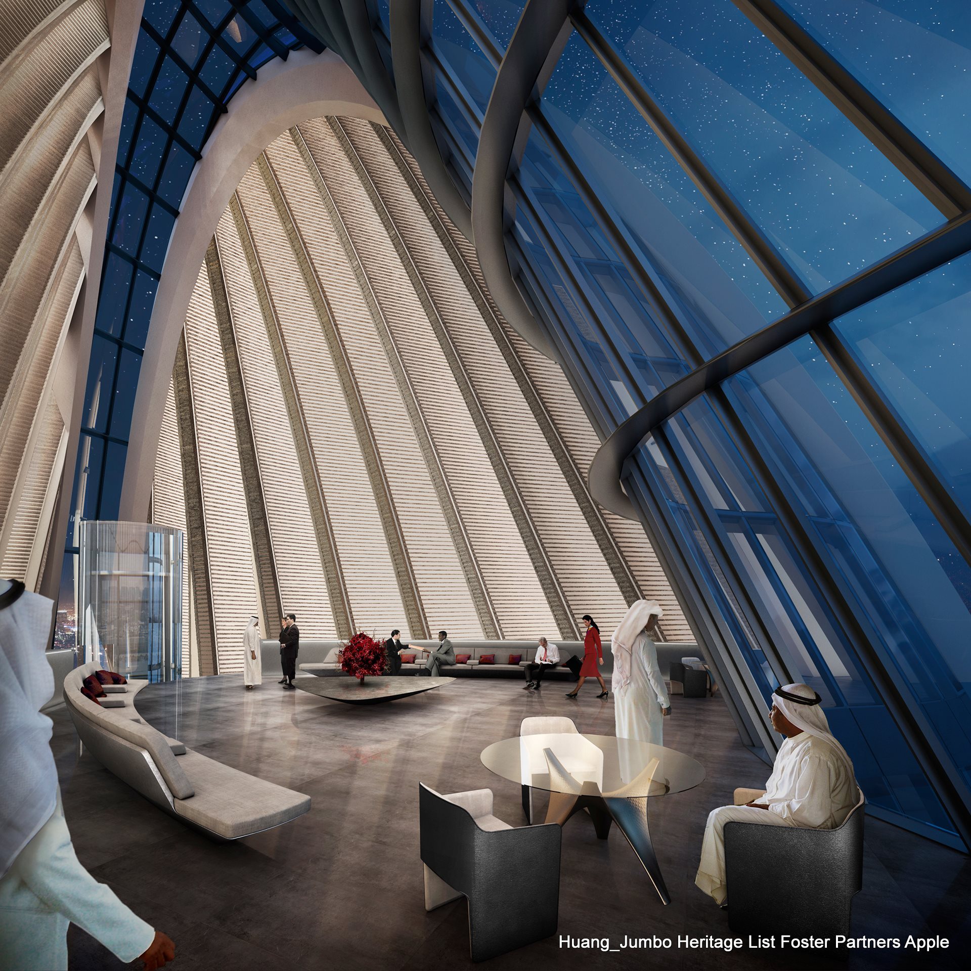 第4679回:生态节能简约苹果,福斯特建筑事务所