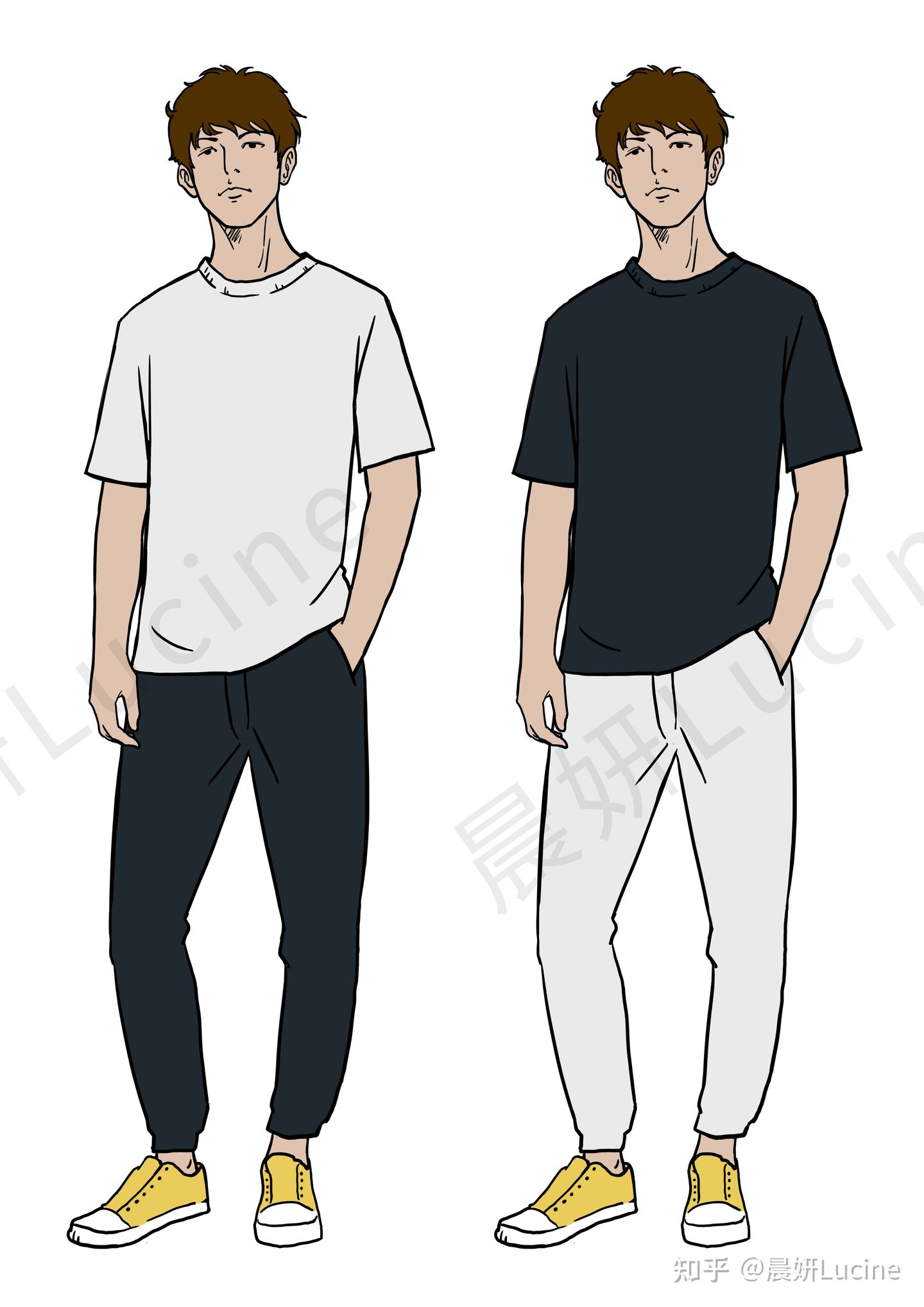身材矮的男生怎么穿搭显高,又矮又黑男生穿搭