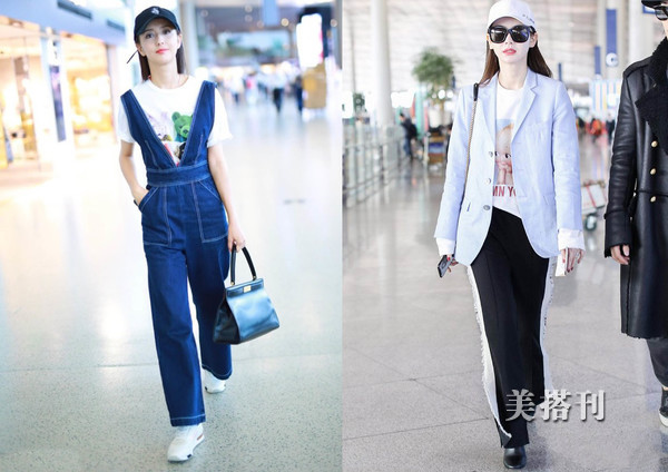 童趣印花圆领T恤衫,夏日t恤简约风穿搭图谱