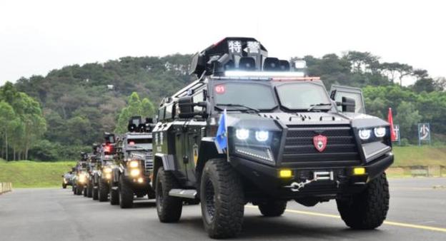 暴龙盾甲防暴车,中国暴龙车