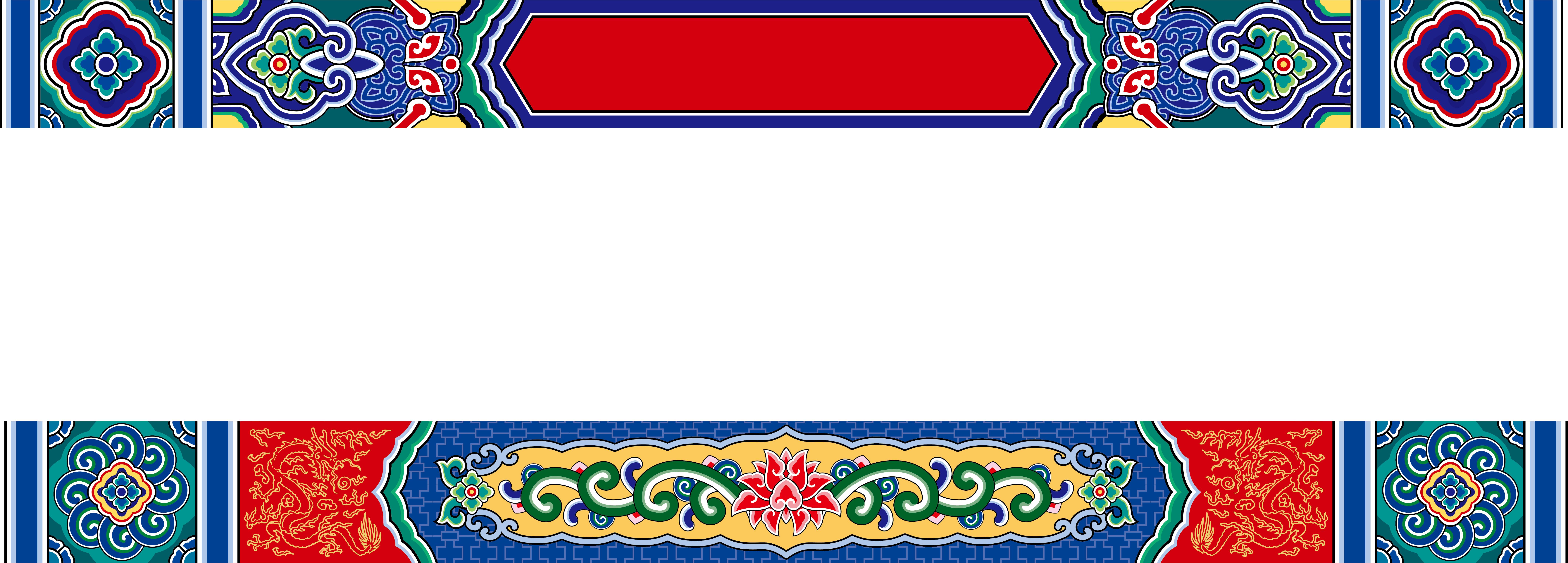 中国风古典图案,新古典装饰图样