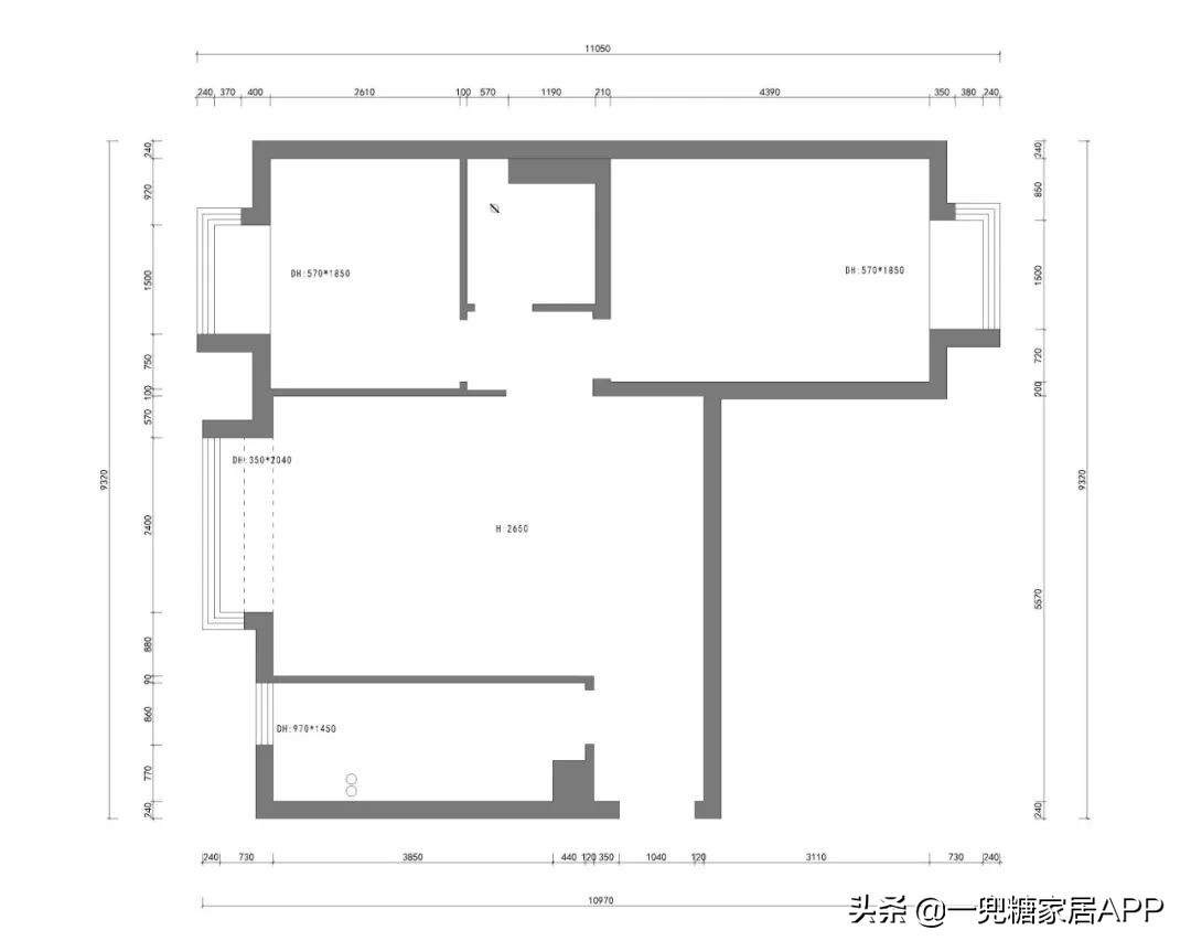黑色直纹橱柜装修效果图,入门玄关橱柜效果图