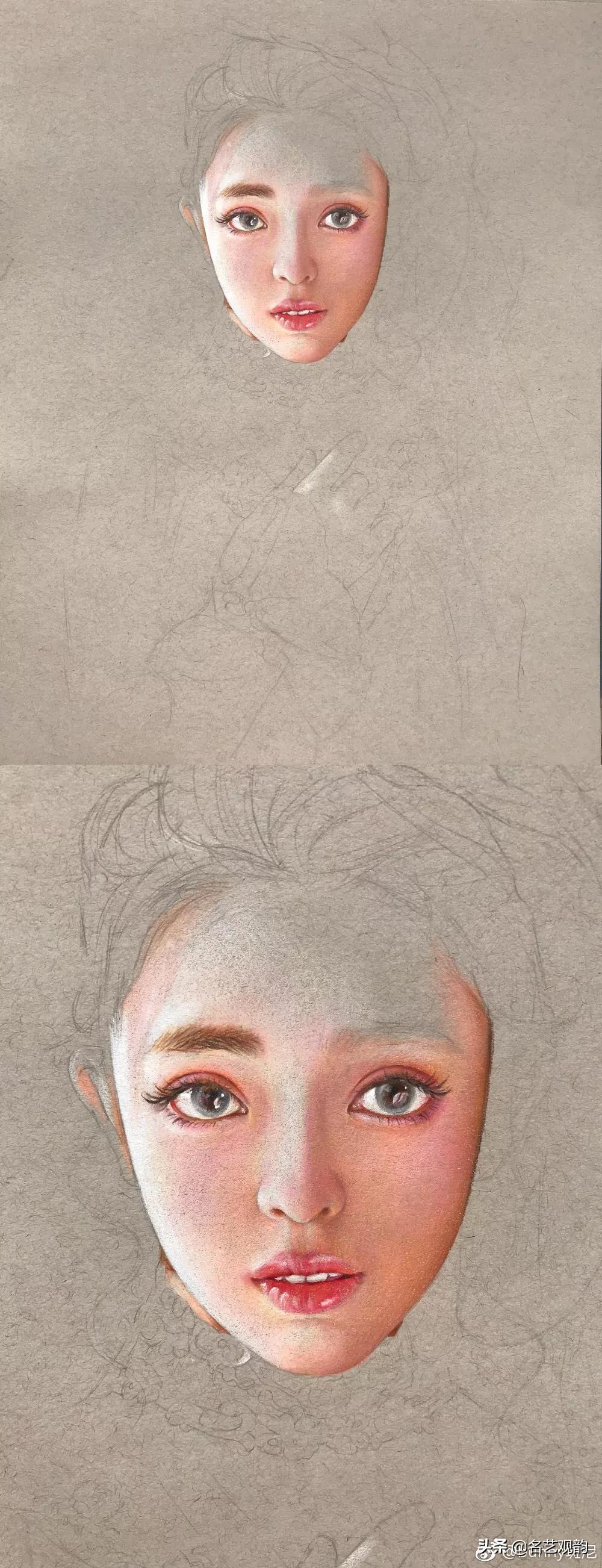 如何用彩铅画女天使男恶魔,用彩铅画动漫人物天使恶魔