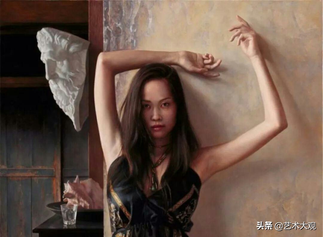 当代西方女画家油画赏析,日本大师级油画作品