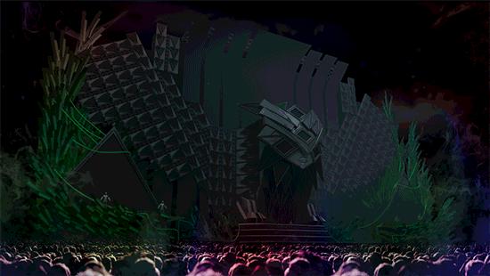 出动上古神兽，斥资千万耗时一年打造最强丛林音乐节