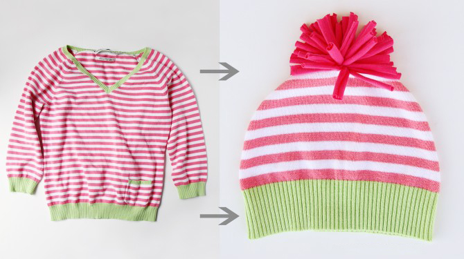 给自己做个漂亮的帽子,做一个可以戴的可爱帽子