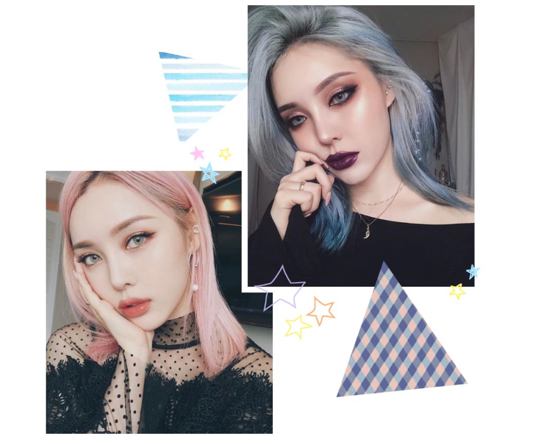 比较俏皮的染发推荐,单色染发系列推荐