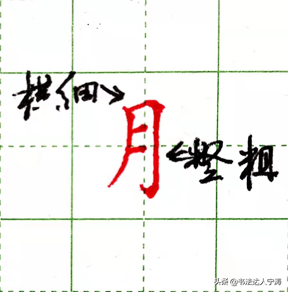 6大练字核心规律，一旦掌握，你的字会越练越漂亮