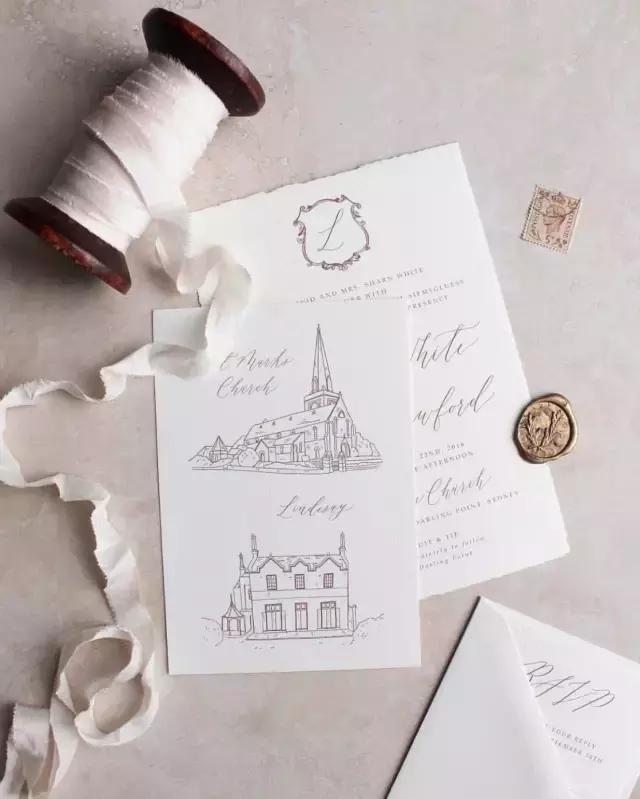 10张结婚婚礼个性定制请柬,6个创意婚礼请柬设计