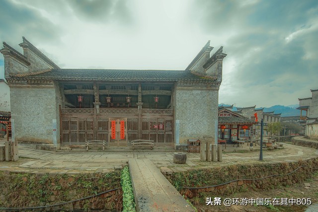 徽派查济古民居,徽派查济古镇视频