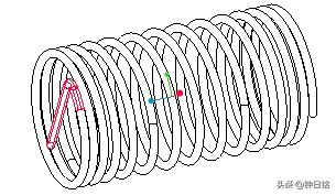 ProeCreo装配图,proe如何将弹簧动态压缩