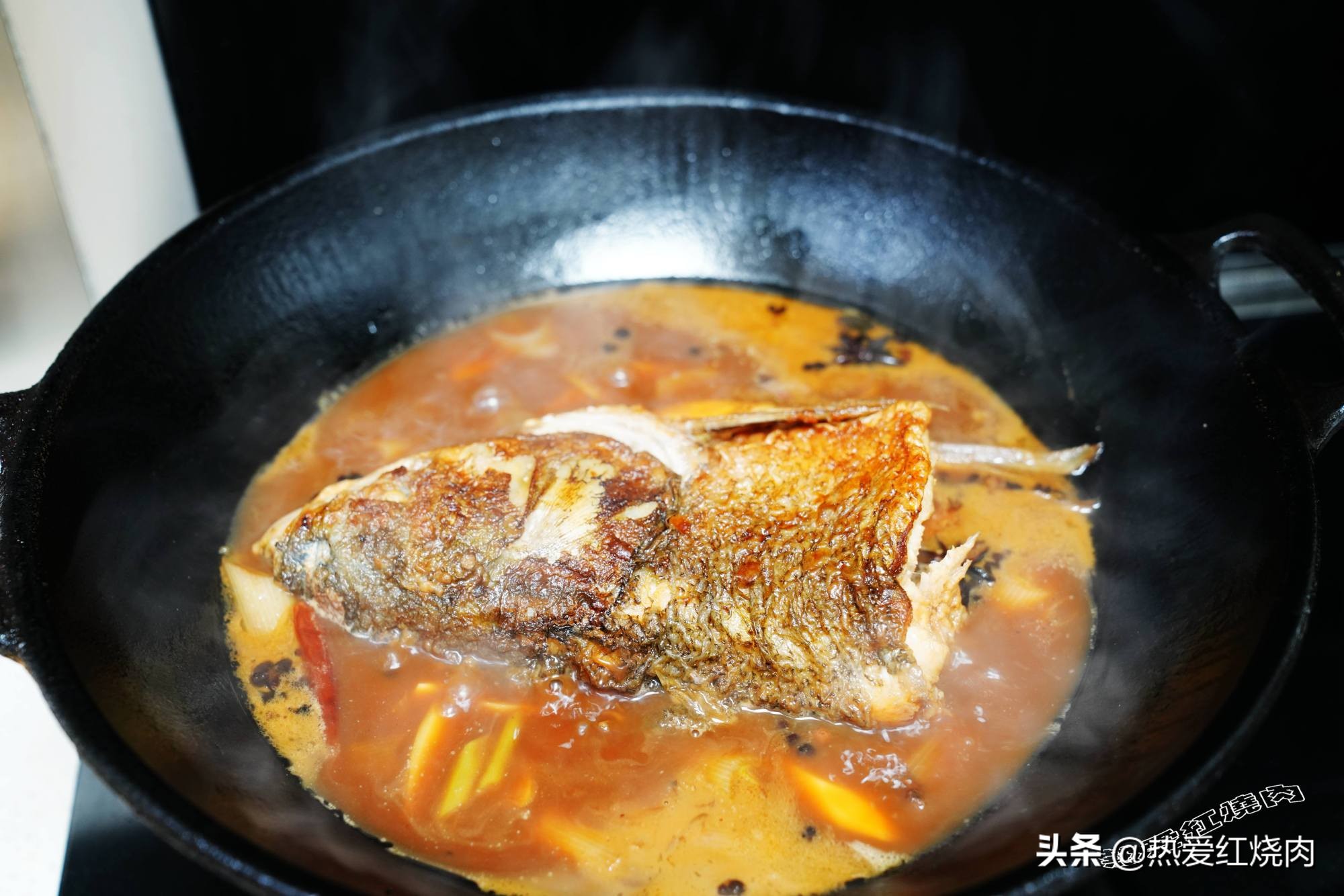 在家怎么做鱼泡饼,想吃鱼头