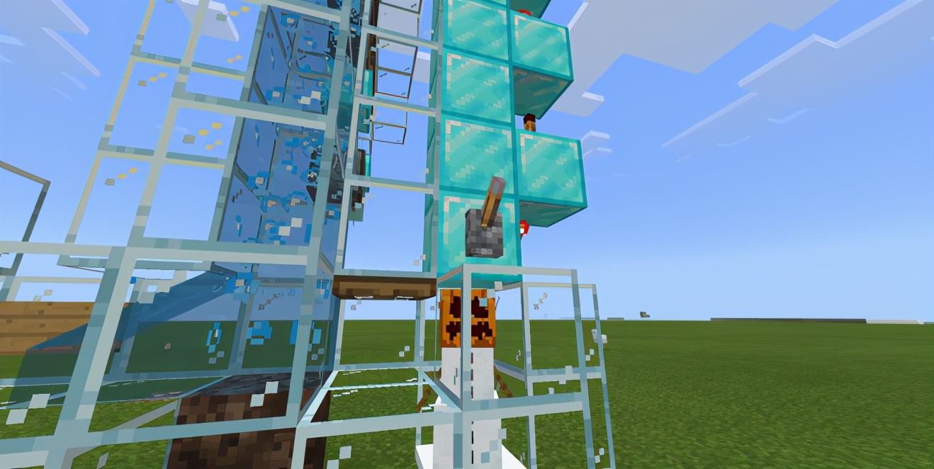 我的世界黑科技防御塔建造,十倍奉还