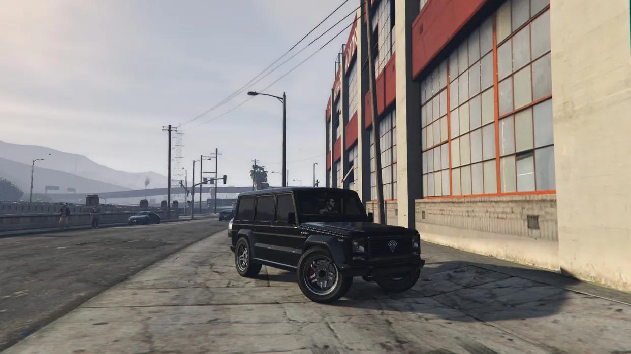 GTA5我的奔驰车库之奔驰大G