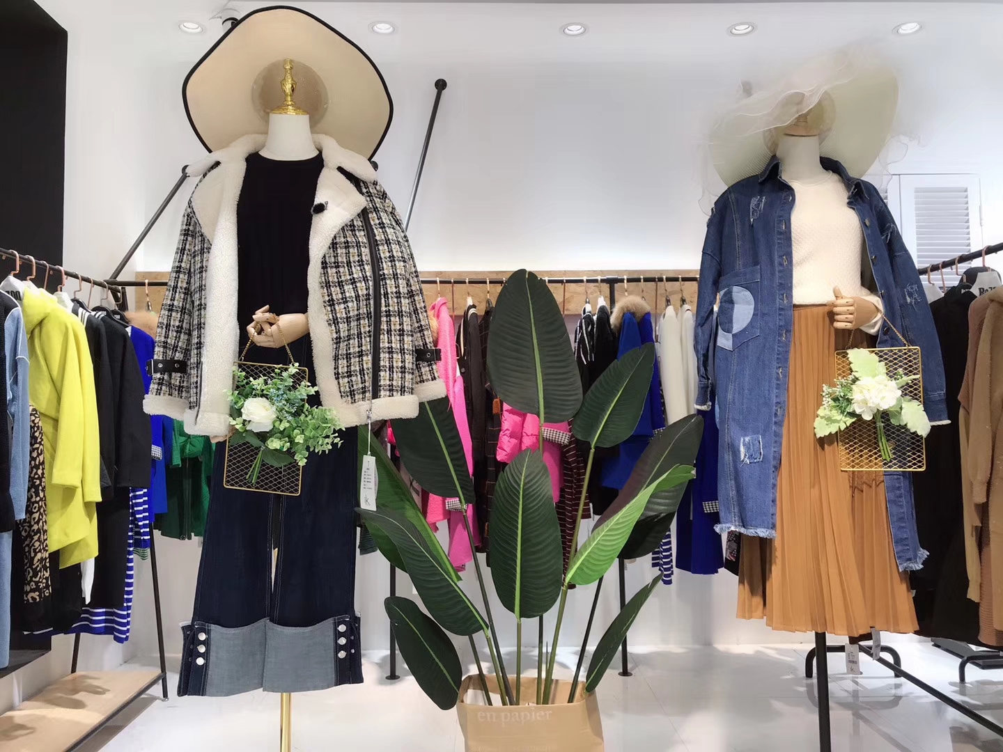 「IK」2019冬装品牌折扣一手货源走份批发