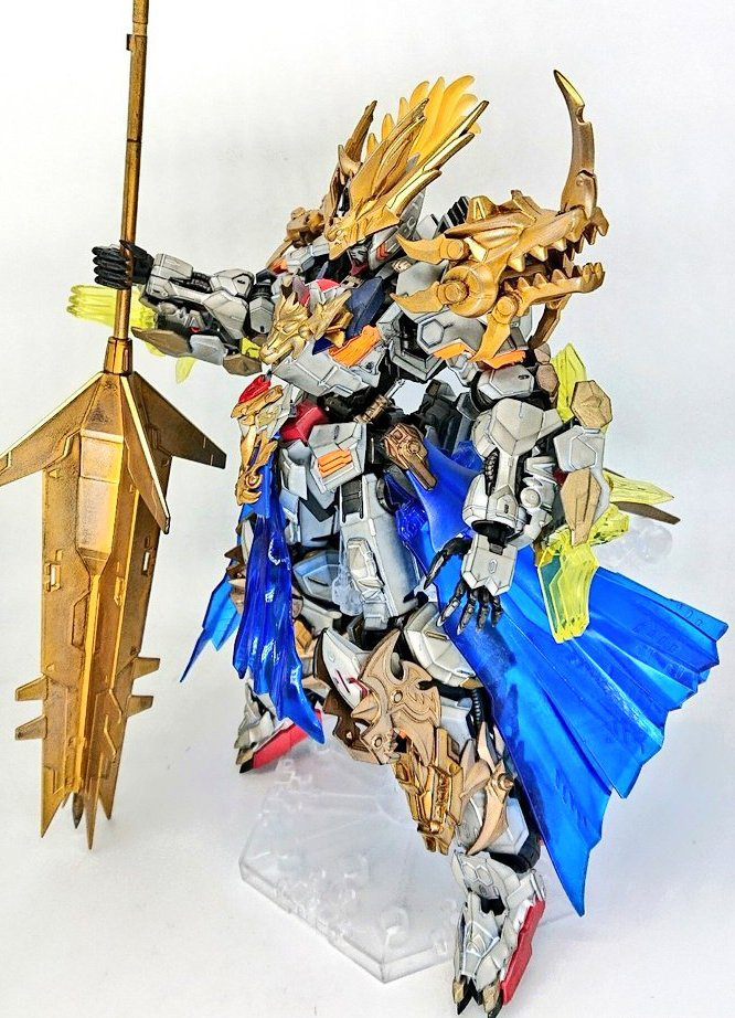 高达三国巴巴托斯模型,三国高达张飞模型