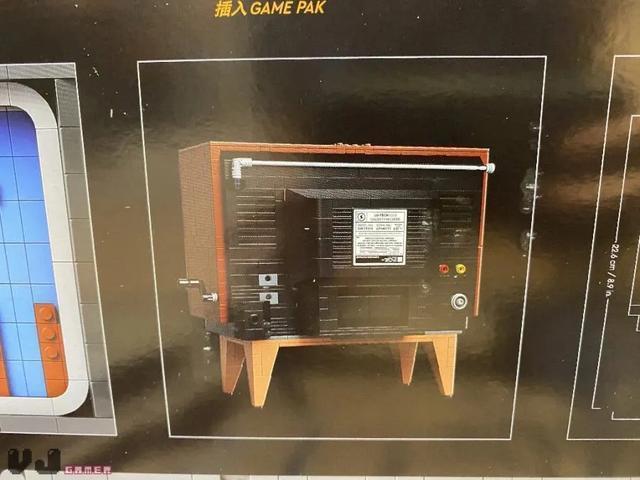 乐高71374任天堂游戏机的真正玩法,乐高任天堂游戏机红色立体展示盒