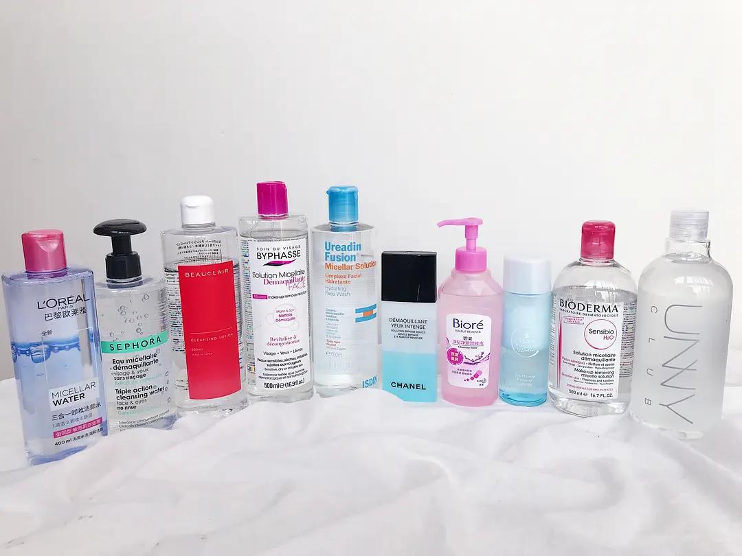 10款网红卸妆水全测评,卸妆大全之卸妆液好用吗