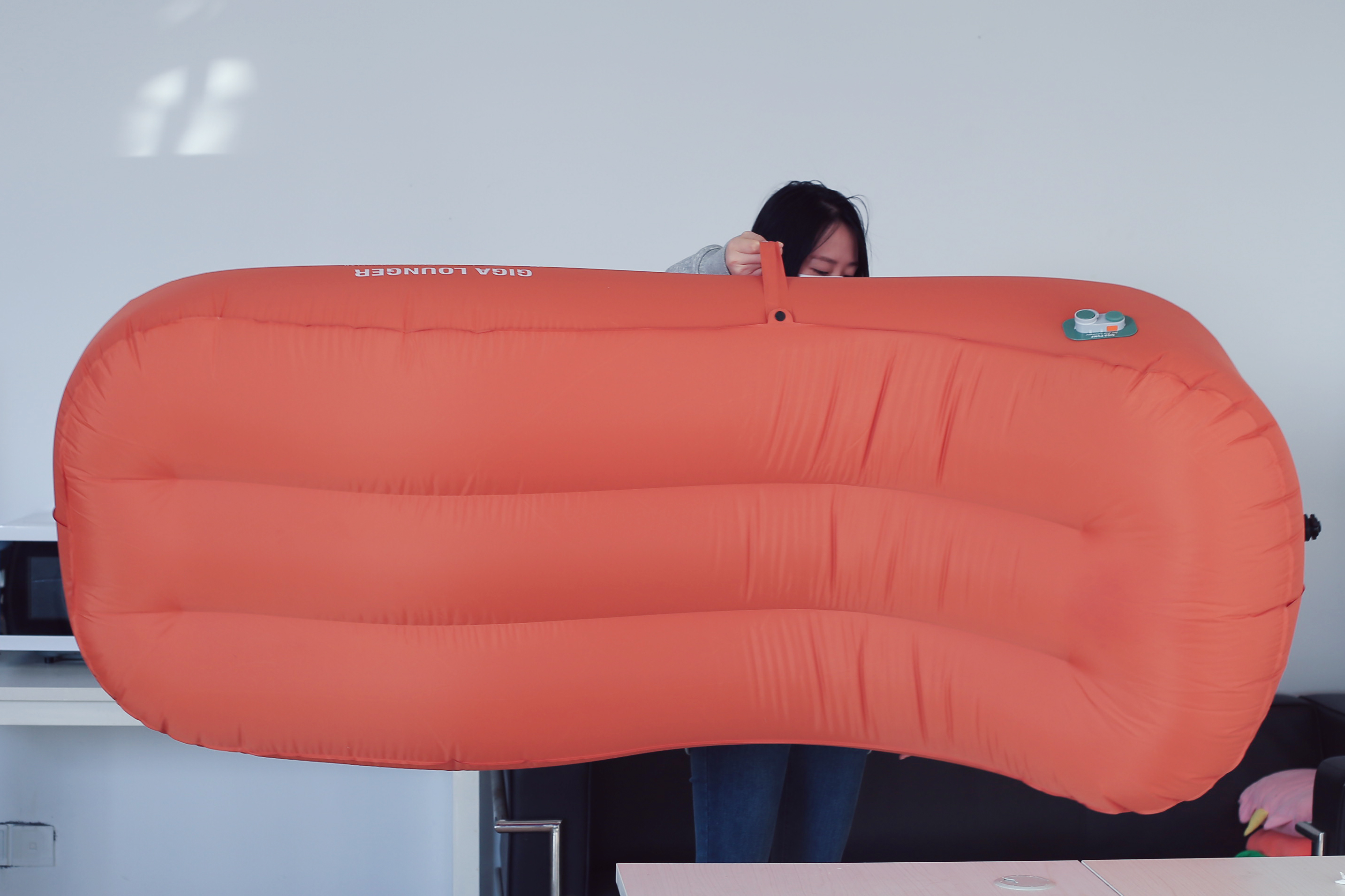 单人充气懒人床,自动充气床舒适感