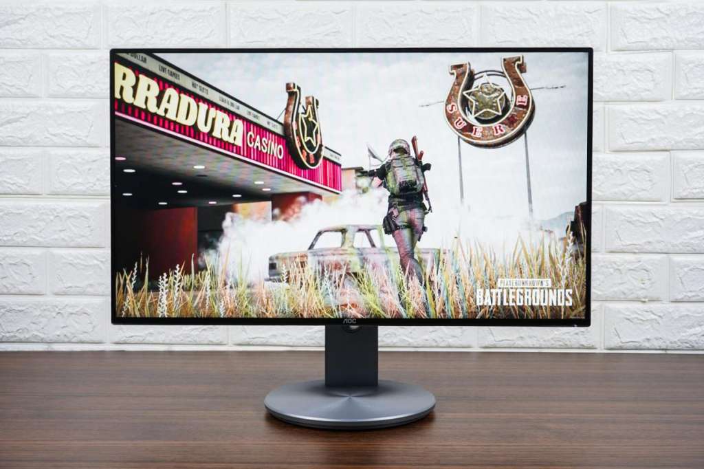 *击狙**U2417H，133%广色域四面微边入门专显AOCi2490PXZ评测报告