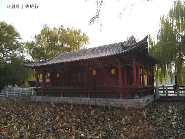 大明湖畔南丰祠雨荷厅前的荷花池,大明湖南丰祠的传说