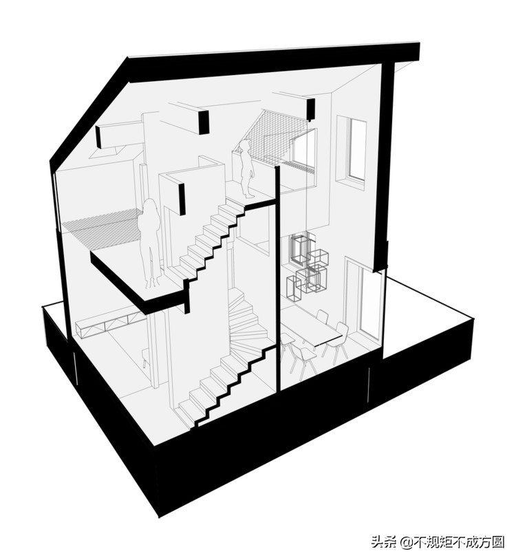 住宅轴测图画法,60平方十大最佳户型图