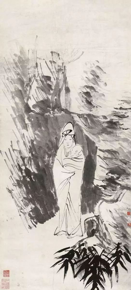 任伯年的经典高清花鸟画作品 (任伯年人物画高清图)