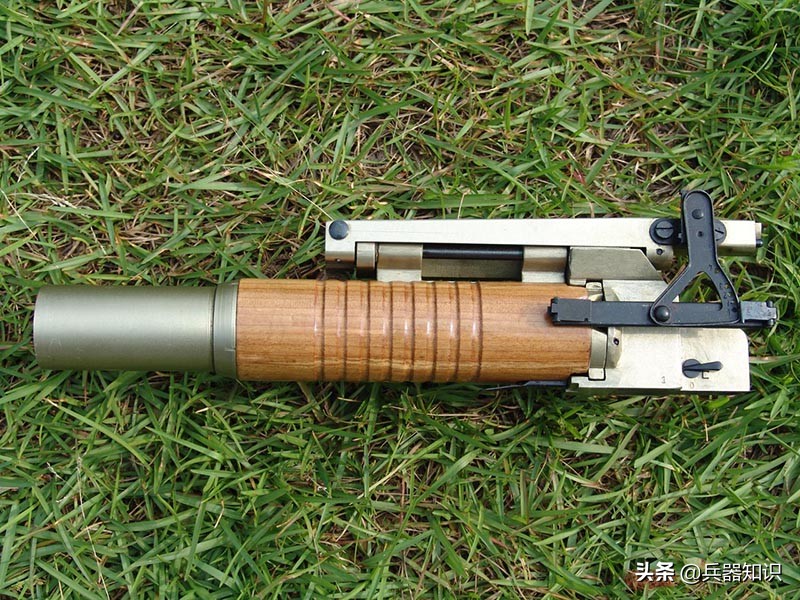 中国lg440mm转轮榴弹发射器,中国lg4型单兵榴弹发射器