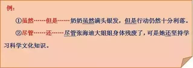 语文关联词造句练习题,语文必背关联词大全