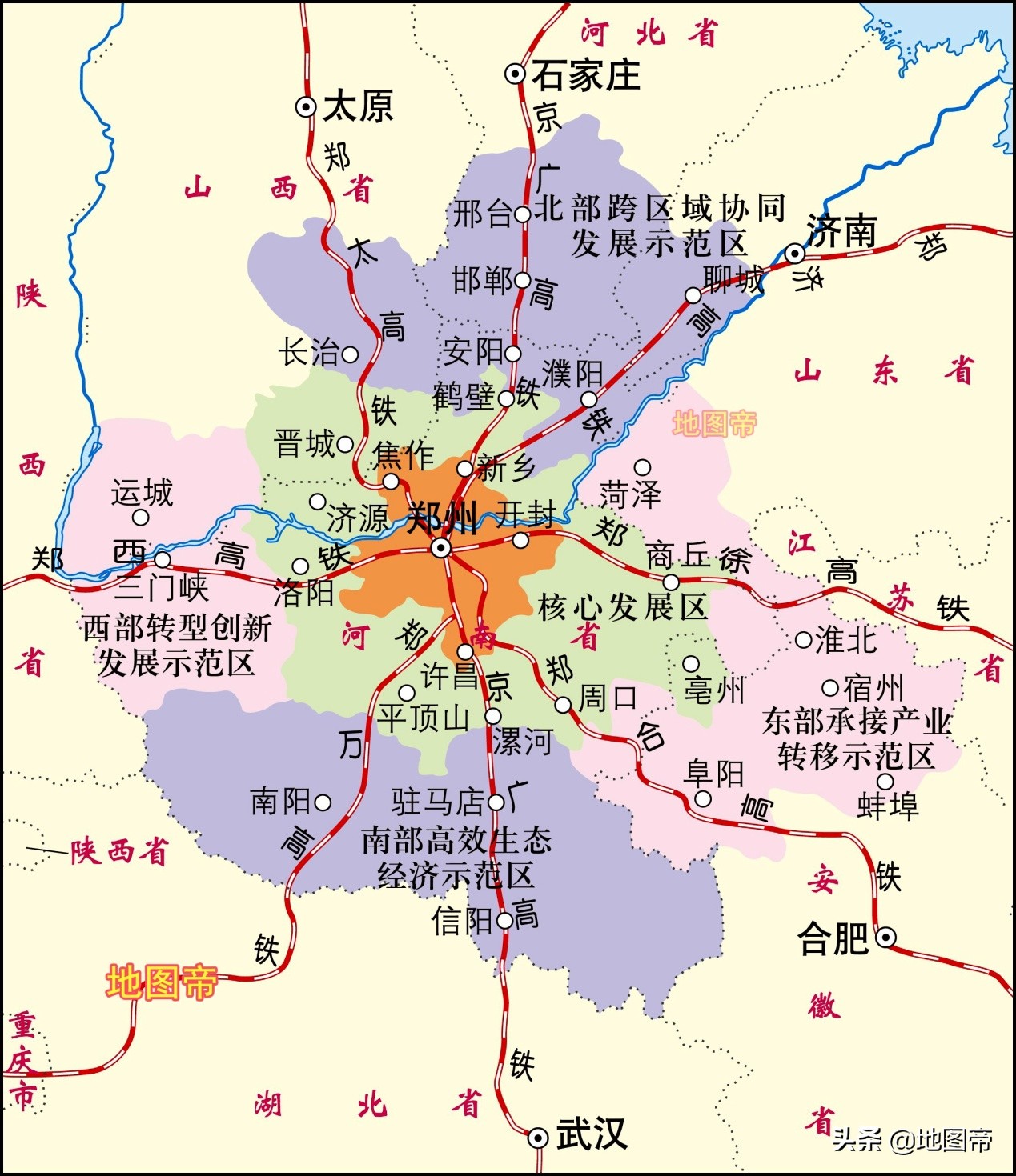 河南哪个城市的地理位置好,河南地理位置最好的城市