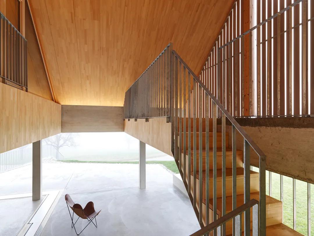 中式极简混凝土别墅设计,清水混凝土极简别墅