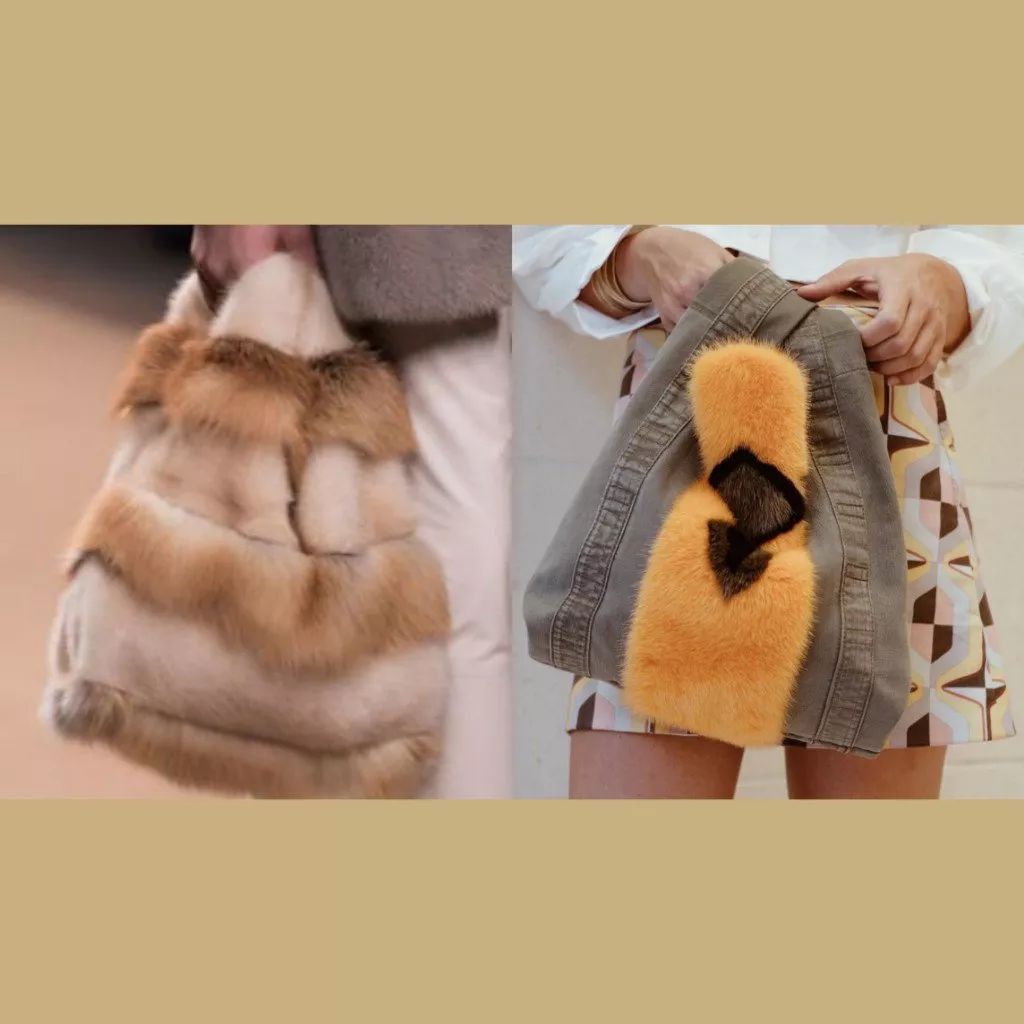 我花1000多块买的毛绒包，后来发现有点贵！