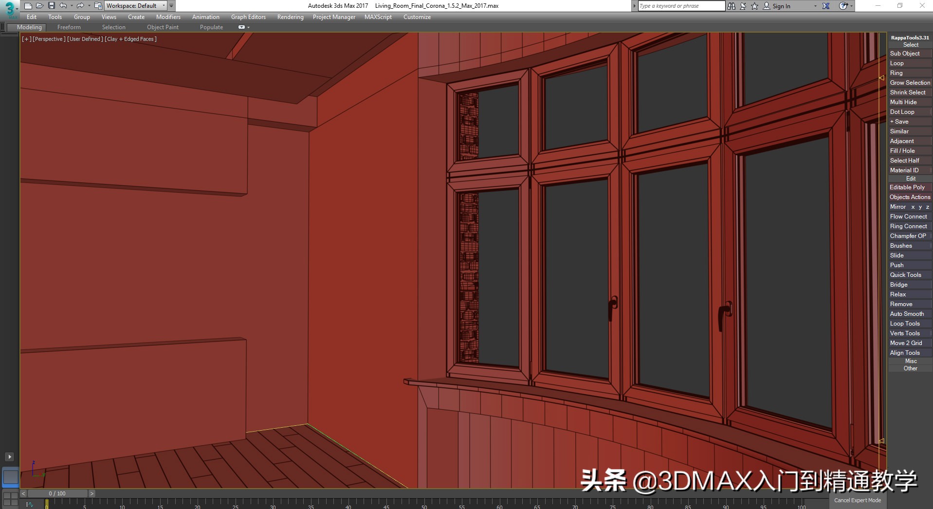 耗时8周，做的逼真现代公寓客厅，带大家看看大神的作品